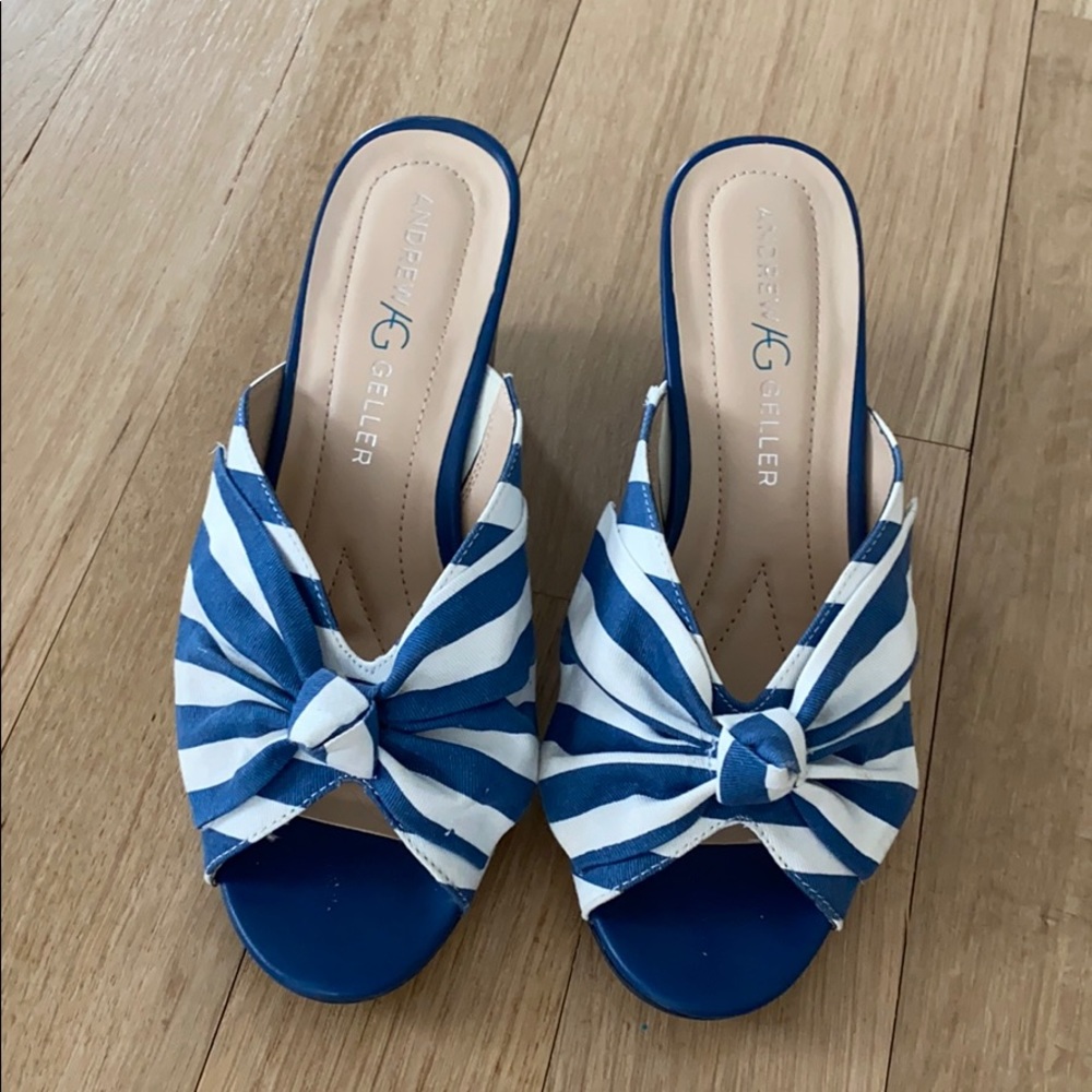 Andrew Geller Size 8 Open Toe Sandal
